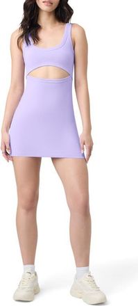 Florence By Mills Cutout Body-Con Minidress in Millie Lavender at Nordstrom, Size Xx-Small