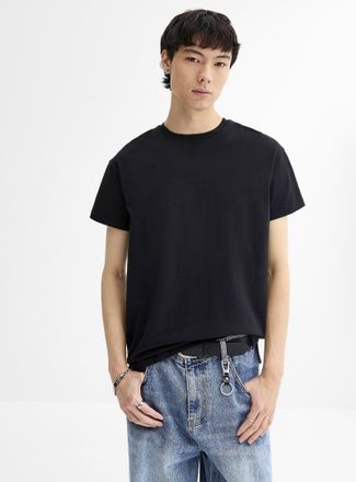 Djab Mens Crew-neck straight T-shirt DJAB 101 Longline fit