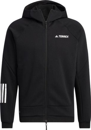 adidas Terrex Knit Fz Hooded Jacket Olive Green HM9712