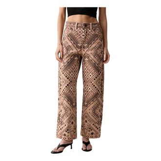 Farm Rio Mujer, Pantalones, Multicolor, Talla: W26