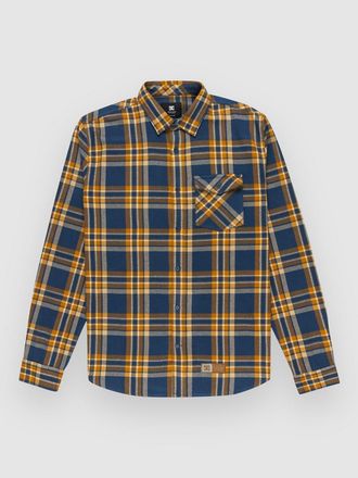 DC Marshal Flannel Hemd blauw