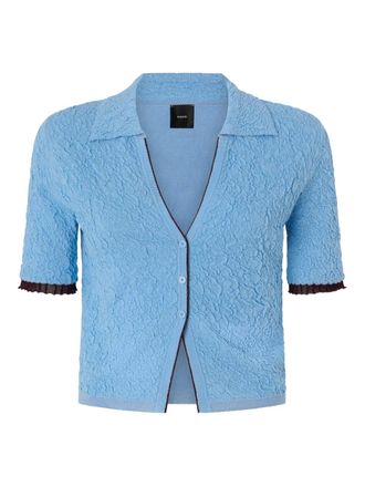 Pinko textured shirt - Blue