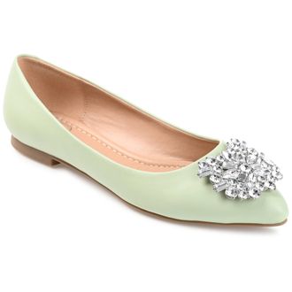 Journee Collection Women & apos;s Renzo Medium and Wide Width Dress Flats
