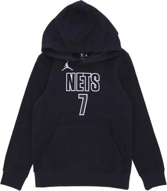 Nike Jordan Fleece Hoodie Durant 7 - Heren - Sportshirts - Zwart - XL - Katoen - Fitness