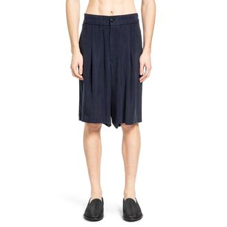 Giorgio Armani Asv Cupro Basketweave Bermuda Shorts