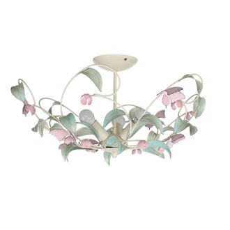 Licht-Erlebnisse L&aacute;mpara De Techo Summer &Oslash; 64 Cm 3 Luces