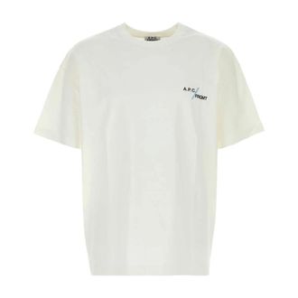 A.P.C. T-Shirts, male, White, Size: S Frgmt T-shirt