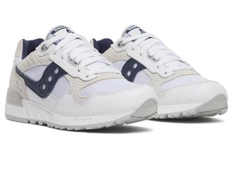 Saucony Originals Shadow 5000 Lace-up Boots White/Navy : Mens 10 - Womens 11.5 Medium, Suede/Textile