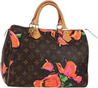 Louis Vuitton Pre-owned borse a mano di tela - - Pre-owned - Donna - Marrone - ONE SIZE