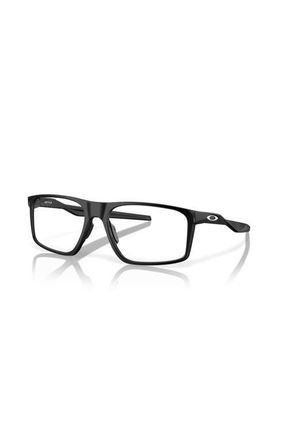 Oakley 58mm Rectangle optical glasses in Black at Nordstrom