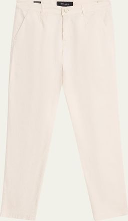 Kiton Mens Cotton Stretch Slim Four-Pocket Pants
