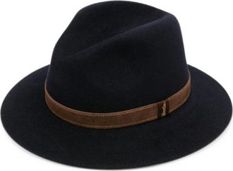 Borsalino Country Hoed - unisex - Accessoires - Bruin - Maat: 59 CM