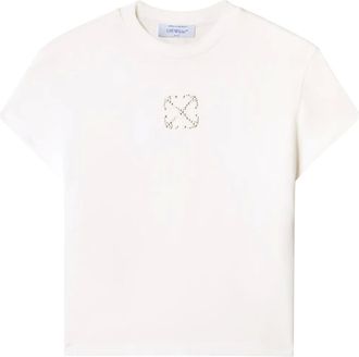 Off-white T-shirt Mini Arrow - Bianco