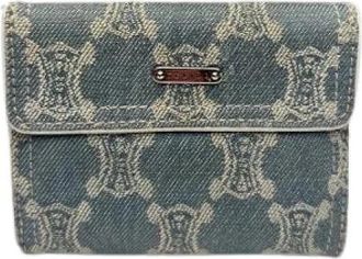 Celine Pre-owned Leren Portemonnee - Dames - Vintage Accessoires - Veelkleurig - ONE Size - Leer - Vintage