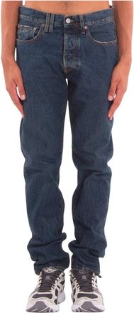 Cycle Standard Straight Jeans met Donkere Wassing - Heren - Regular Fit Jeans - Blauw - W31 - Denim - Jeans