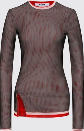 Msgm Top di poliestere Msgm