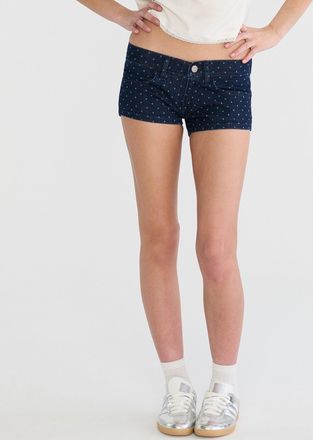 A&eacute;ropostale Super Low-Rise Micro Denim Shorts