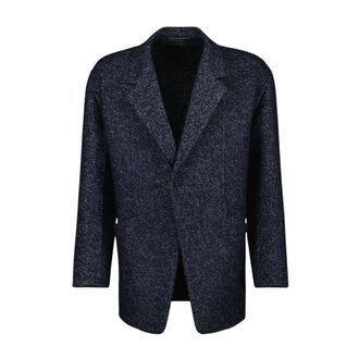 Dior Blazers, male, Blue, M, Mens Deconstructed Jacket