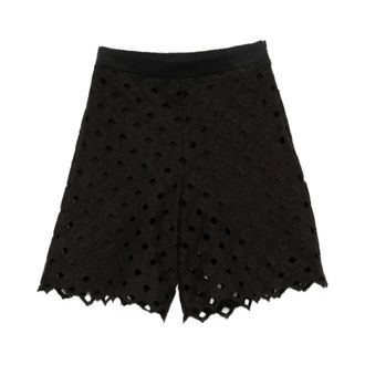 Max Mara Short Shorts, female, Black, Size: L Short Shorts