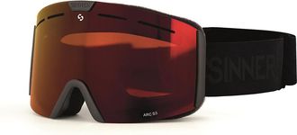 Sinner Arc SIGO-206-10-58 Mens Sunglasses Black Size Standard