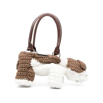 Charles Jeffrey Loverboy LOVERBOY by Charles Jeffrey, Handbags, female, Multicolor, Size: ONE SIZE Animal-shape Tote Bag