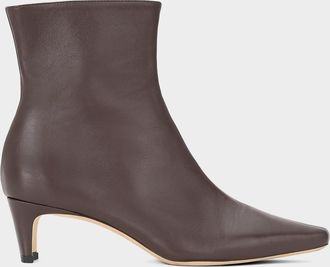Staud Wally Leather Ankle Boots
