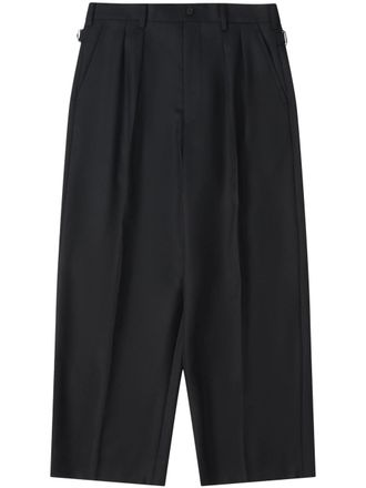 Comme Des Gar&ccedil;ons Pleated High Waist Wide-Leg Pants