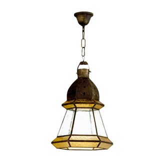 Fabrilamp Fabrilamp - Mi Lampara - Colgante Doble 1l. Marron/marron Cilind (50/40/reg)