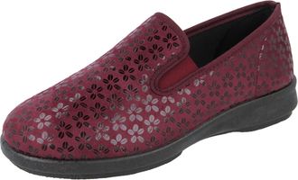 DB Shoes DB Shoes Ariel (6E-8E(6V)) - Burgundy Stretch Size 6