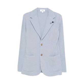 Lardini Blazers, male, Blue, Size: M Giacca Maglia