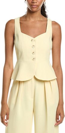 Kenneth Cole Curved Peplum Vest