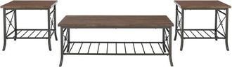 Linon Harrison 3Pc Occasional Tables