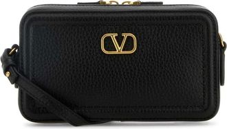 Valentino Garavani Cross Body Bags, female, Black, Size: ONE SIZE VLogo Crossbody Bag