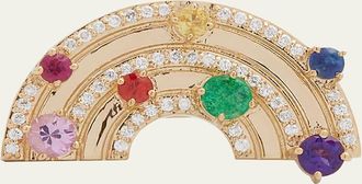 Sydney Evan 14K Rainbow Block Ring