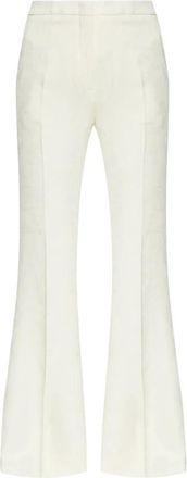 Etro Flared broek - Dames - Wijde Broeken - Beige - XS - Broeken