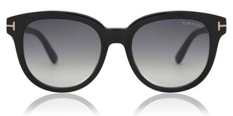 Tom Ford FT0914 OLIVIA-02 01B Womens Sunglasses Black Size 54