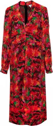 Lala Berlin Dress Damala - Dames - Casual kleedjes - Veelkleurig - S - Leer - Kleedjes