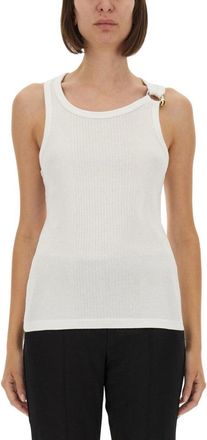 Jean Paul Gaultier Slim Fit Ribbed Tank Top