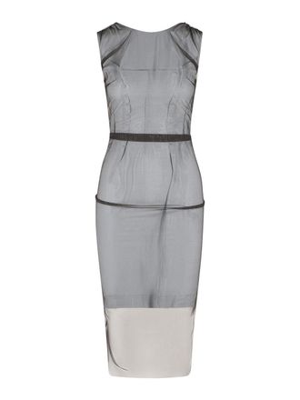 Maison Margiela Brown Polyamide Dress