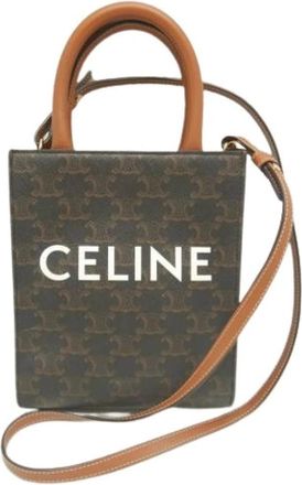 Celine Pre-owned Tote bag - Dames - Vintage Shopper - Bruin - ONE Size - Vintage
