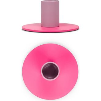 British Colour Standard Small Two Tone Candle Holder in Pink at Nordstrom Rack