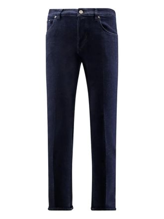 Pantaloni Torino speckled denim trousers - Blue
