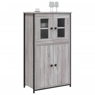 Berkfield Home Highboard Grey Sonoma 62x32x106.5 cm Engineered Wood