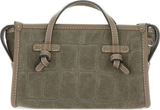 Gianni Chiarini Borsa tote Marcella Joy effetto coccodrillo - Verde