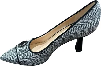 Cristina Millotti Womens Nada Tessuto Windsor Pumps In Black