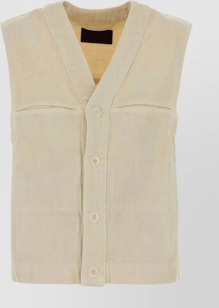 Christophe Lemaire canvas vest