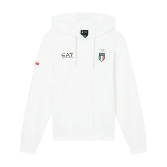 Emporio Armani Emporio Armani Ea7, Hombre, Sudaderas, Blanco, Talla: S