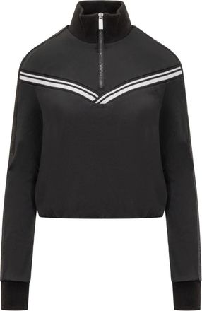 Off-white Sport Top - Dames - Vesten met rits - Zwart - XS - Katoen - Hoodies & sweatvesten