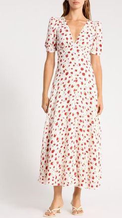 Reformation Naira Floral Dress in Dolly at Nordstrom, Size 6