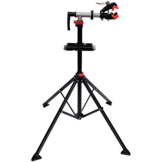 HOMCOM Homcom - Reparacion Bicicletas Soporte De Pie Con Bandeja Herramientas Bici 109 A 180cm